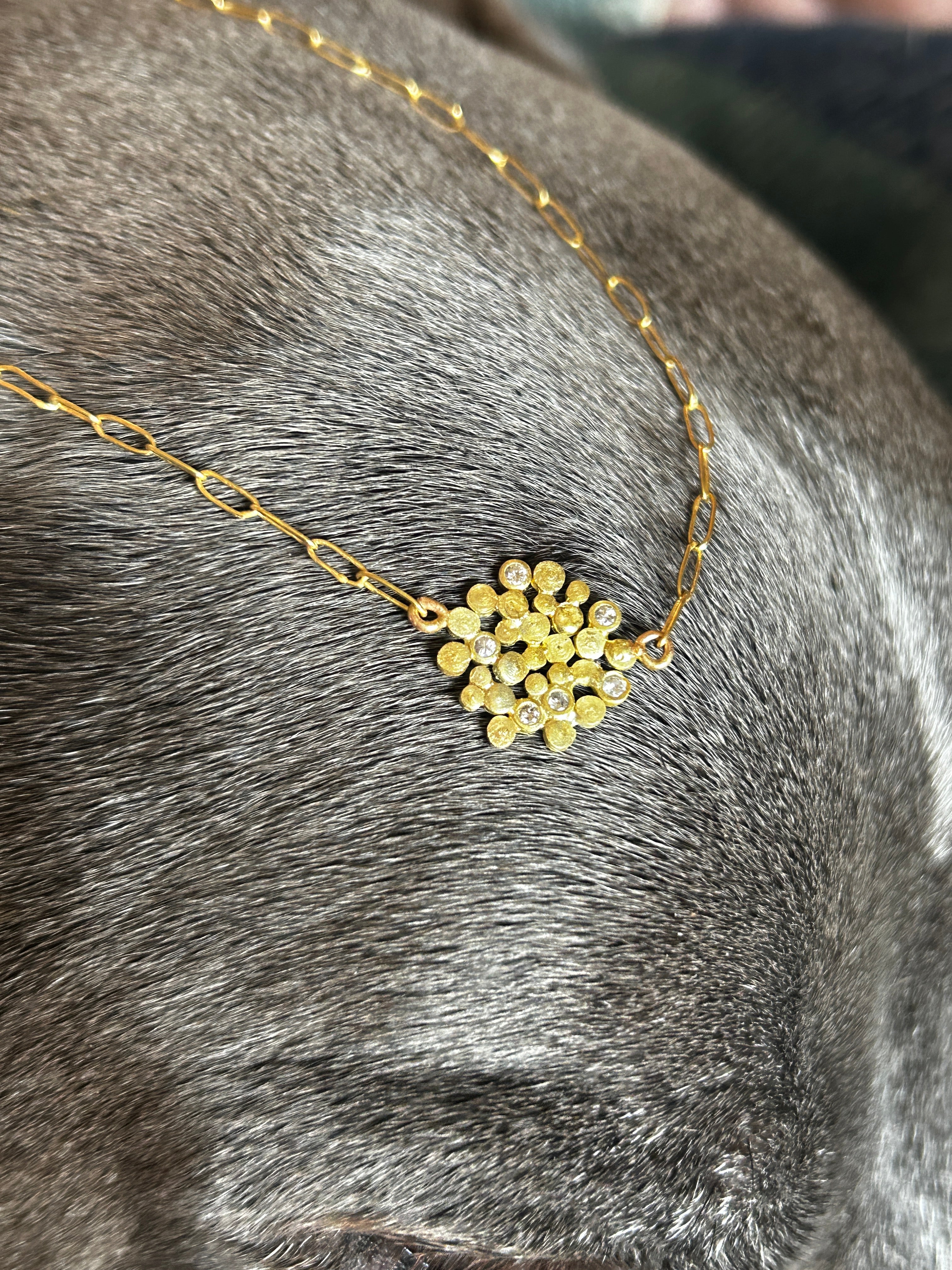 Queen Anne’s Lace necklace