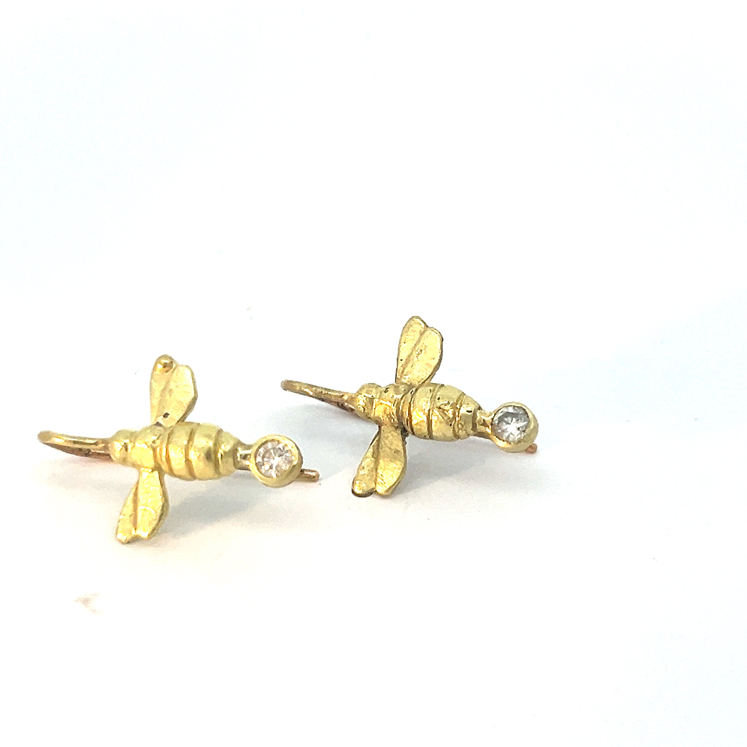 Diamond Bee Sting earrings